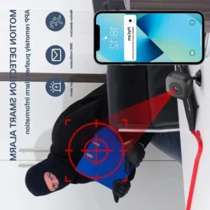 4K Smart Wireless Home Surveillance HD Camera Battery Camera Indoor Outdoor Security Monitor For Home Theft Prevention