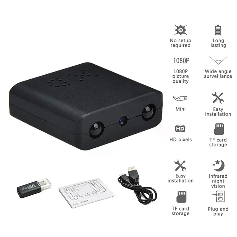 1080P HD Mini Wifi Camera XD Wire Camera Smart Home Security Indoor Anti-theft IP Camera Video Voice APP Real-time Cam - Image 4