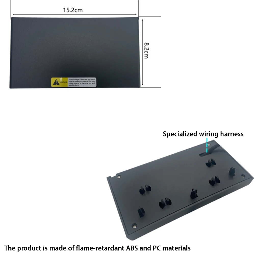 for Jaguar XE X760 2015–2024 Center Console Storage Car Wireless Mobile Phone Charger QI 18W iPhone Magsafe Fast Charging Panel - Image 4