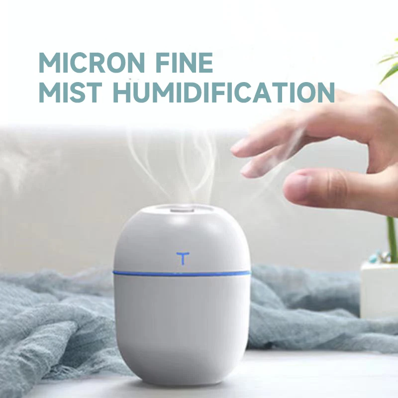 220ml Mini Humidifier USB Aroma Diffuser Mist Maker Desktop Essential Oil Scent Diffuser Smart Home Appliance with LED Light - Image 5