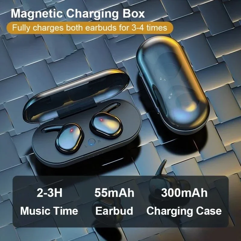 Y30 TWS Bluetooth 5.0 Wireless Stereo Earphones Earbuds In-ear Noise Reduction Waterproof Headphone For Smart Phone Android IOS - Image 2