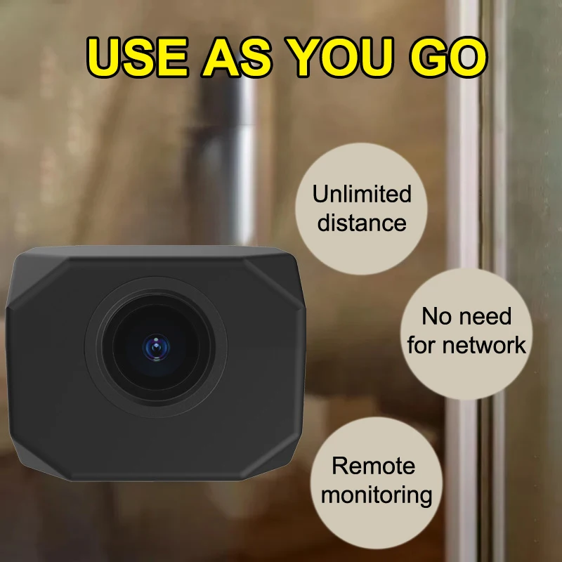 New New 4K HD Mini Camera WiFi IP APP Remote Monitoring Lightweight Portable Camcorder Smart Home Surveillance Security Camera - Image 3