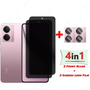 Privacy Screen Protector For Realme P3 5G Glass Fo Realme Neo7x Anti-spy Glass Anti Glare Tempered Glass Camera Lens Protector