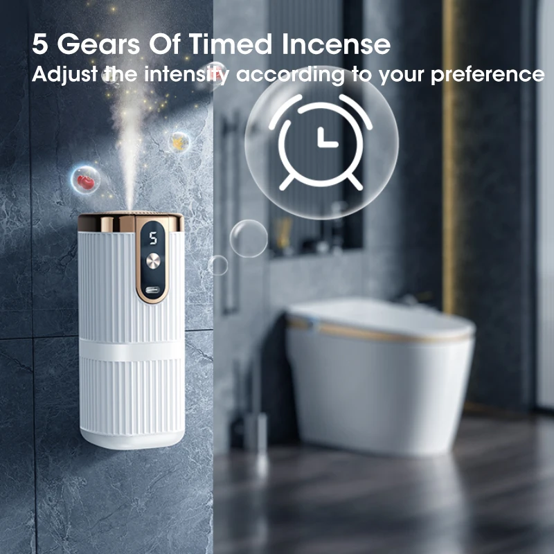 Smart 5-gear Full-automatic USB Plant Essential Oil Diffuser Perfume Humidifier Home Car Deodorization Aromatherapy Machine