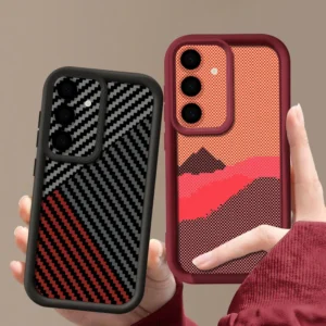 Striped Pattern Soft Phone Case For Samsung Galaxy A57 A37 A36 A56 A26 A17 A16 A55 A15 A14 A54 A35 5G Shockproof TPU Back Cover