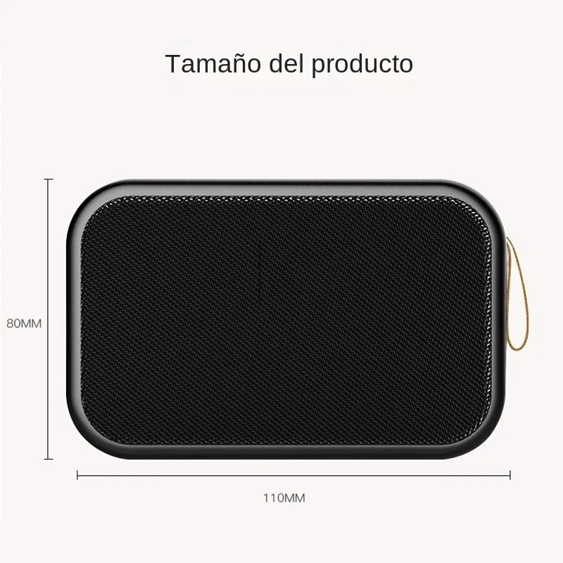 Universal Outdoor Subwoofer Portable Wireless Soundbar Loudspeaker Mini Bluetooth 5.0 Charging Audio Supports Bluetooth Speakers - Image 3