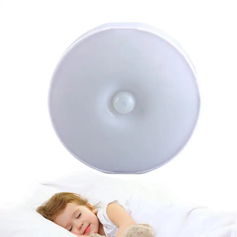 Motion Sensor Night Light LED Indoor Auto Sensing Lamp Indoor USB Charging Induction Closet Stairway Entrance Lamp - Image 2