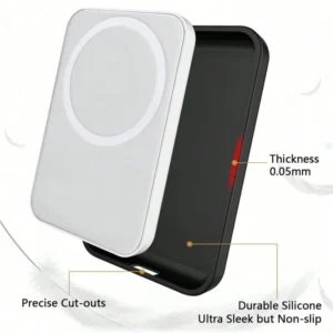 Battery Protective Case Suitable For Apple Magnetic Wireless Power Bank Protective Case, Anti Drop Magsafe External