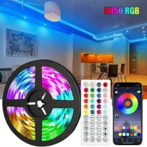 1-30 Meters Led Strips Light Rgb 5050 Smart Bluetooth Usb Ribbon Music Sync Ice Lighting for Living Room Luces LED