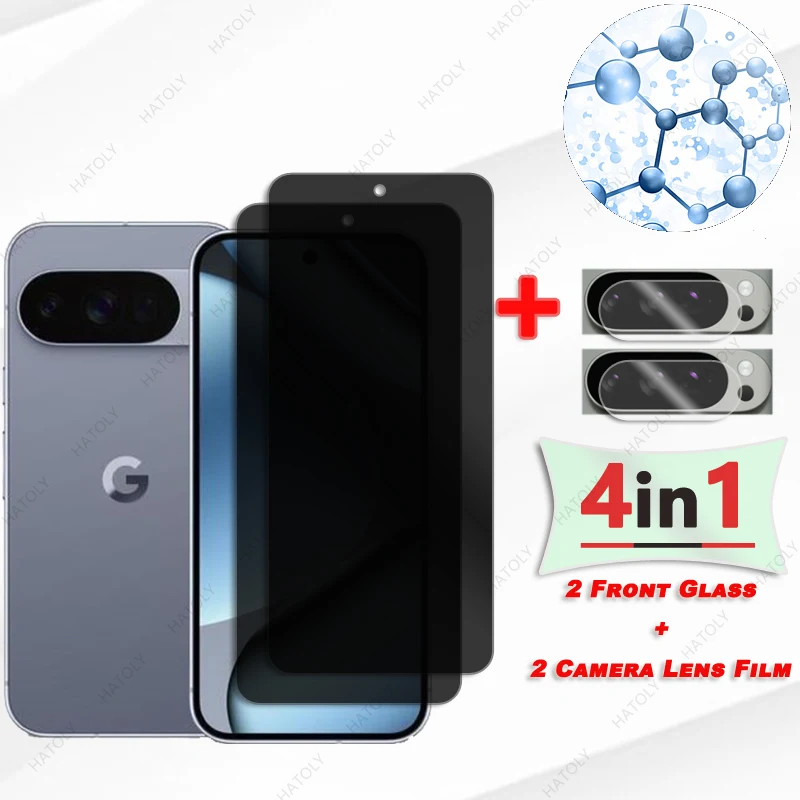 Privacy Screen Protector For Google Pixel 10 Pro XL Glass For Pixel 10 Pro Anti Glare Glass Camera Lens Protector Anti-spy Glass - Image 3