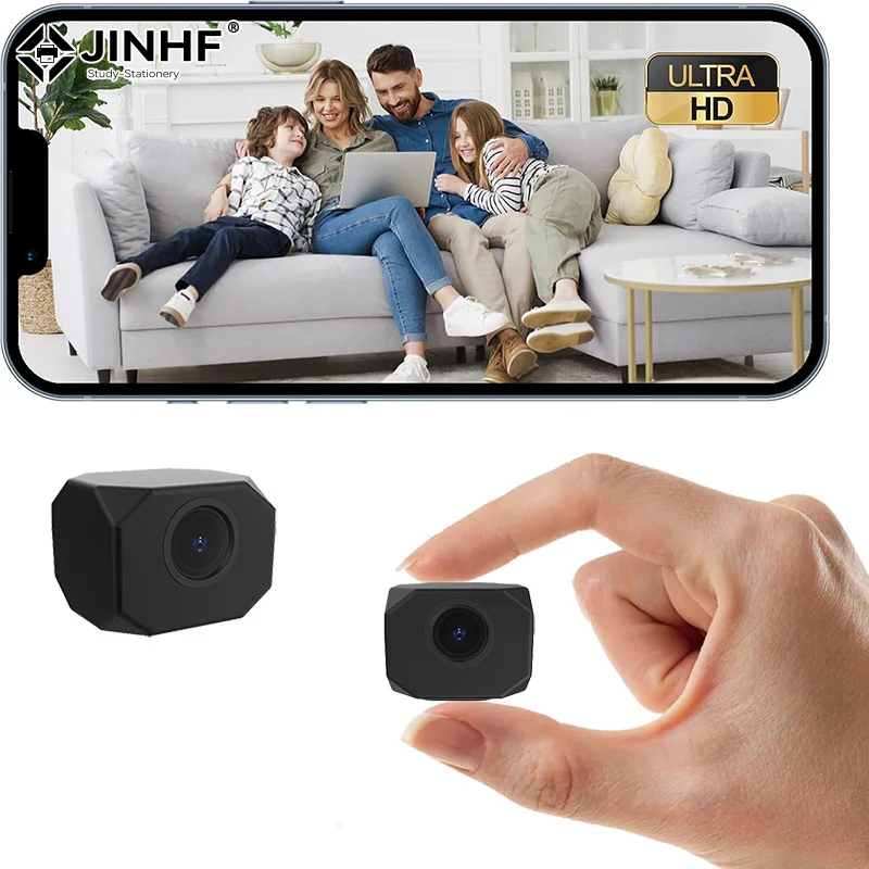 4K HD Mini Camera WiFi IP APP Remote Monitoring Lightweight Portable Camcorder Smart Home Surveillance Security Camera - Image 2