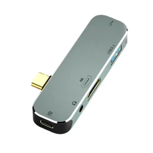 Type-c USB Hub Laptops Cellphones Multi-port PD100W Cable Connector Data Transfer Converter Device Splitter Accessory