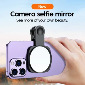 Smartphone Camera Lens Selfie Mirror Clip Kit For IPhone HD Lens Selfie Reflector Mirror Live Streaming Photo Video Selfie Vlog