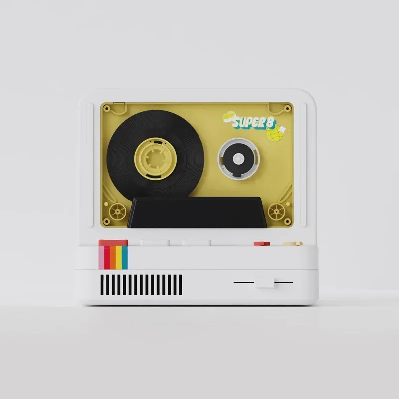 Classic Cassette Style Bluetooth Speaker Aroma Function Retro Design Multifunctional - Image 6