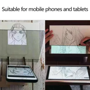Optical Clear Drawing Board, Portable Optical Tracing Board Image Draw Board Tracing Drawing Projector Optical Painting Board