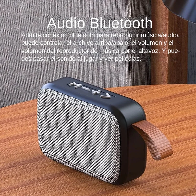 Universal Outdoor Subwoofer Portable Wireless Soundbar Loudspeaker Mini Bluetooth 5.0 Charging Audio Supports Bluetooth Speakers - Image 6