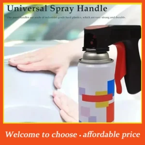 []Reusable Hand Spray Gun Portable Paint Handle For Even Coating On Car Wraps Models Or Small Projects Easy To Clean Refill