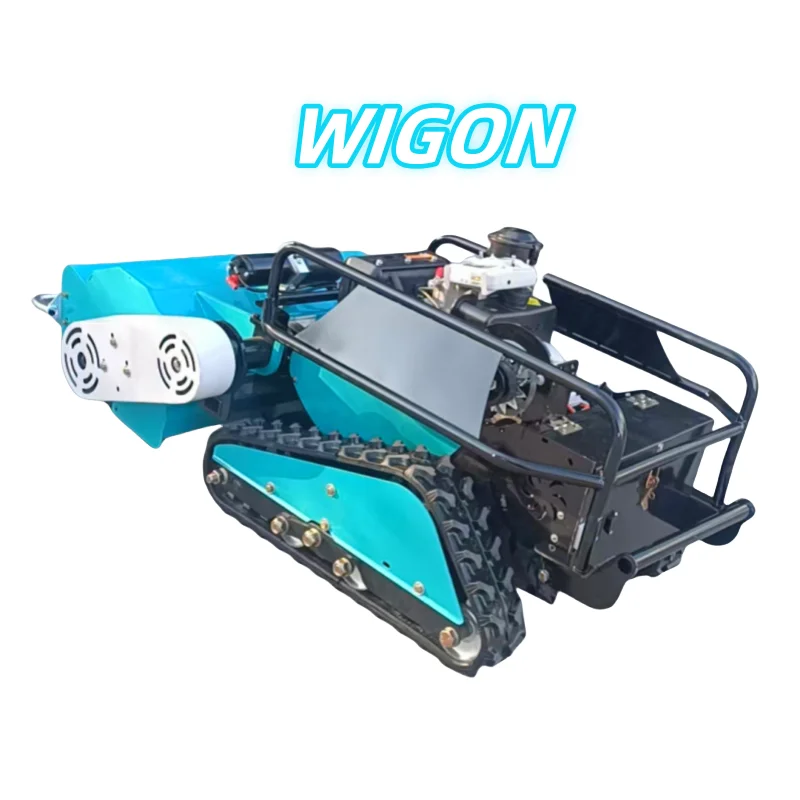 Cutting Width 500mm Remote Flail Lawn Mower With 32-Y Blades Gasoline Diesel Engine Robot Grass Cutter Forestry Mulcher - Image 5