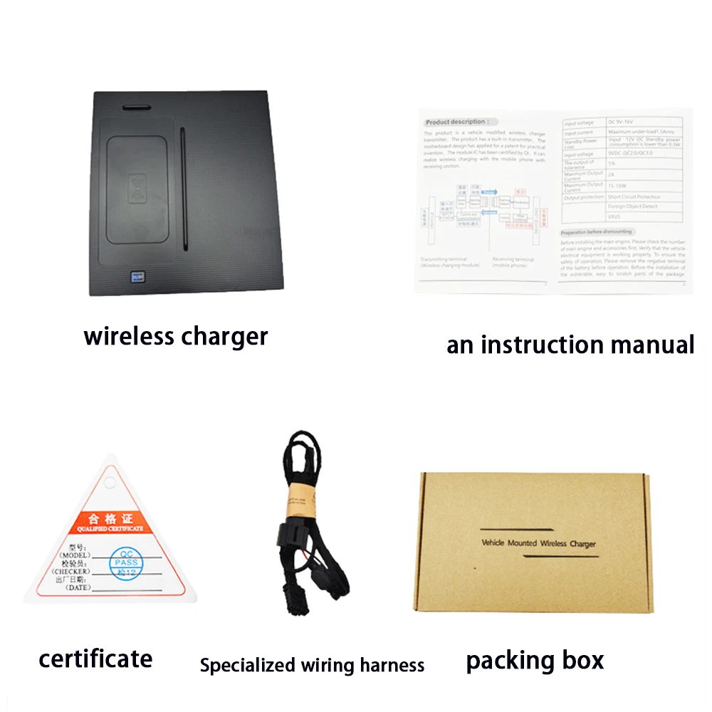 for Honda CRV CR V CR-V Breeze 2023 2024 2025 Center Console Storage Wireless Mobile Phone Charger QI 18W Magsafe Fast Charging - Image 5