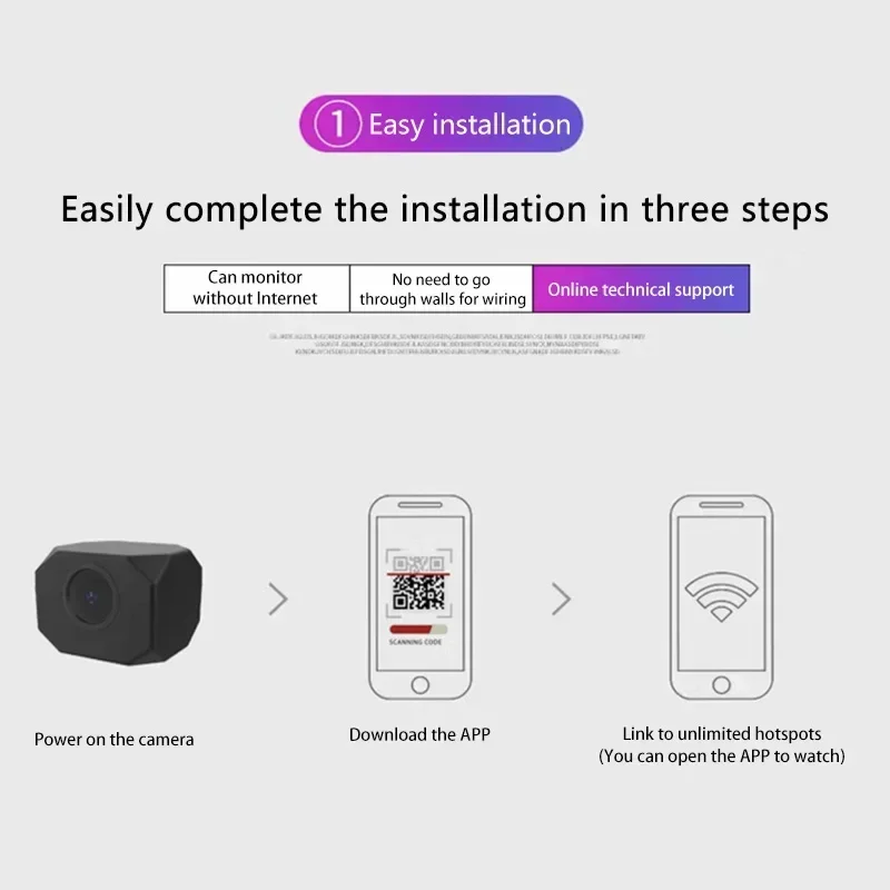 4K HD Mini Camera WiFi IP AP Remote Monitoring Lightweight Portable Camcorder Smart Home Surveillance Security Camera 2026 - Image 4