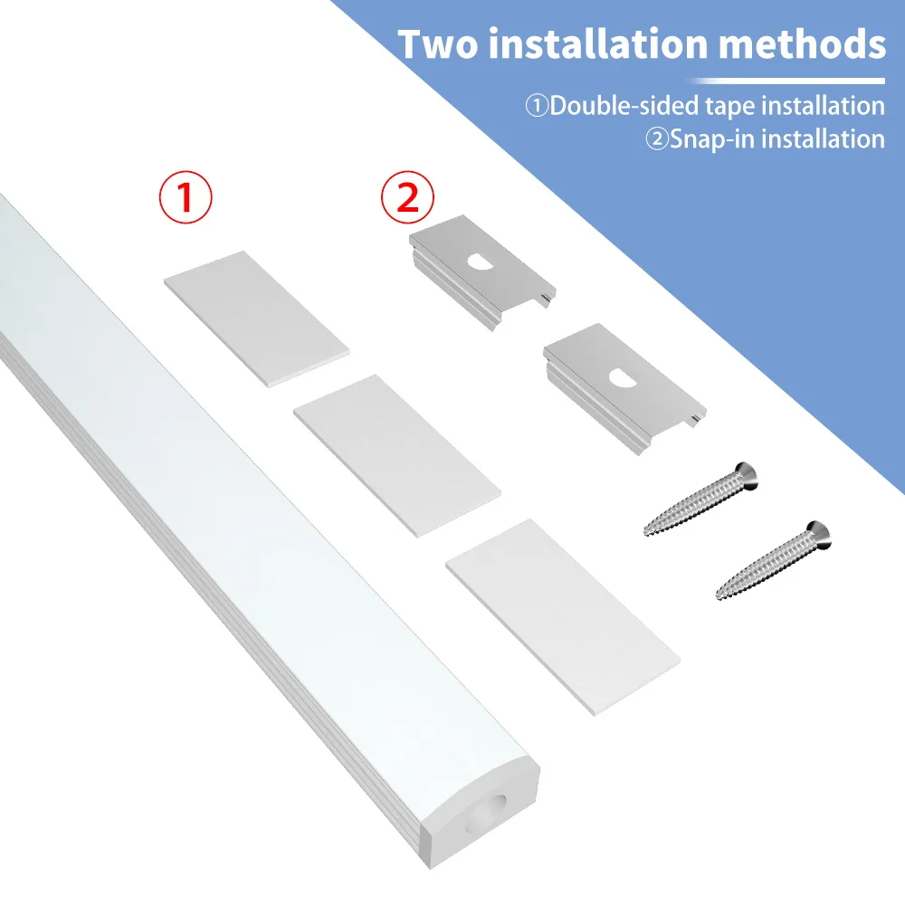 50cm/19.69inches LED Under Cabinet Light Hand Sweep Sensor Switch USB 5V Kitchen Lamp Bedroom Wardrobe Living room Nightlight - Image 3